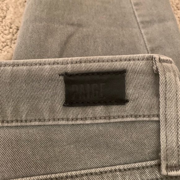 Paige Verdugo Ankle army green jeans 27 - Picture 5 of 10